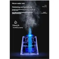 Semoic Humidificateurs pour chambre à coucher Humidificateur d'air portable Tr