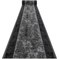 Rugsx TAPIS DE COULOIR antidérapant STARK 80 cm gris 80x350 cm