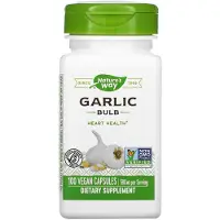 Nature'S Way , Bulbe d'Ail, 580 mg, 100 Gélules Végaliennes