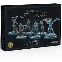 Modiphius Entertainment The Elder Scrolls : Call To Arms - Vampire Core Set - Extension du jeu de miniatures - Edition ENG