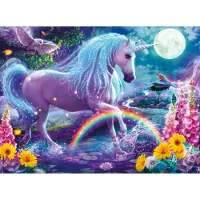 Ravensburger PUZZLE 100PXXL LICORNE SCINTILLANTE COLL.PAILLETTE