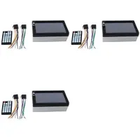 Semoic Autoradio Multimédia Universel 3X 7010B avec Écran Tactile et Lecteur MP5 - Accessoires Auto