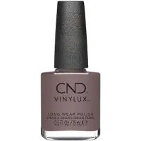 CND Vinylux Longwear Grey One Nail Rolis comme un gel et une couleur rsistante aux puces au-dessus de mon 0,5 fl. oz