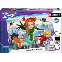 Nathan Puzzle « Totally Spies on a Mission » - 100 pièces - Carton - Enfants