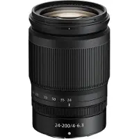 Nikon Objectif NIKKOR Z 24-200mm f/4-6.3 VR - Zoom tout-en-un, stabilisation jusqu'à 5 stops, AF rapide et silencieux