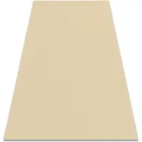Rugsx Tapis ANTIDÉRAPANT RUMBA 1963 couleur unique crème 120x200 cm