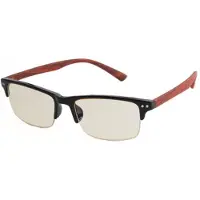 MaxPower (Noir + Marron) Lunettes de lecture pour ordinateur Eyekepper anti-rayons bleus nocifs