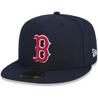 New Era Casquette ajust e 59FIFTY Boston Red Sox MLB 2017 Authentic Collection On Field Game, taille 7 3/8