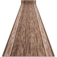 Rugsx TAPIS DE COULOIR antidérapant RAMA marron 80cm 80x220 cm