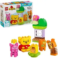 LEGO DUPLO Disney Winnie l'ourson - Jeu de construction pour fête d'anniversaire - Jouet pour bébé à partir de 18 mois - Jouets sensoriels pour s