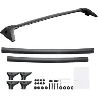 OEM Barres Transversales - - HJ-RB033 - Aluminium - Capacité 260 lb - Compatibles Toyota RAV4 2019-2023