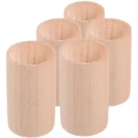 ABOOFAN 25Pièces Diffuseur Huile Bois Beige Pour Portable