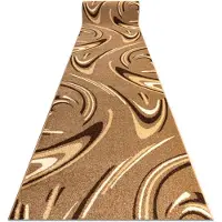 Rugsx Tapis de couloir KARMEL FRYZ - CAFÉ noix 100 cm 100x940 cm