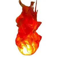 Typecat Boule de feu flottante pour Halloween, lampe artificielle à flamme artificielle, accessoire de décoration pour la maison
