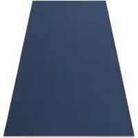 Rugsx Tapis ANTIDÉRAPANT RUMBA 1390 couleur unique bleu foncé 100x200 cm
