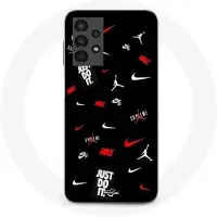 Nike Coque - Jordan - Galaxy A13 4G - Souple - Protection quotidienne - Sportif