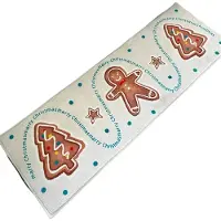 Torribaly Tapis de chambre de Noël, lit, bonhomme en pain d'épices, tapis de sol en peluche, jouet pour chambre d'enfant, décoration d'intérieur A