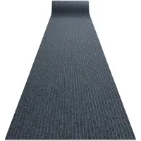 Rugsx Paillasson antidérapant pour les mètres courants CEYLON extérieur, intérieur, sur caoutchouc - gris 0901 200cm 200x300 cm