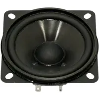 Visaton Haut-parleur étanche 8 Ohm 87mm, Composants du haut-parleur, Noir