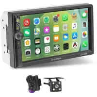 Typecat Autoradio double DIN, écran tactile 7 pouces, caméra de recul et CarPlay
