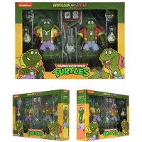 Teenage Mutant Ninja Turtles TMNT Cartoon Napoleon et Atilla Frog 2 Pack 7 Inch Scale Figures