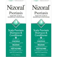 Nizoral psoriasis shampooing & revitalisant Twinpack 2 Count