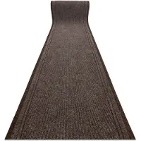Rugsx PAILLASSON TAPIS DE COULOIR ANTIDÉRAPANT MALAGA marron 7058 100 cm 100x140 cm