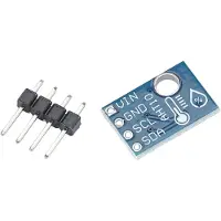 Torribaly Lot de 10 capteurs numériques de température et d'humidité de haute précision AHT10, module de mesure de communication I2C, remplacement du SHT20