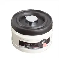 Torribaly Réservoir sous vide pour grains de café 750 ml en acier inoxydable, pour thé, noix et autres aliments.