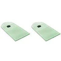 Tlily 2X Tapis de Prière Tapis de Prière pour Ramadan Culte Portable Agenouillement Tapis de en Relief Tapis de Méditation Doux Antidérapant Vert