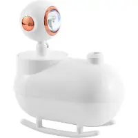 Jojomino Humidificateur de bureau à lumière couchante pour prise de photos silencieuse