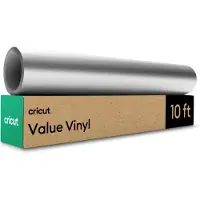 Cricut Vinyle permanent Value argent mat (rouleau de 12 po x 10 pi)