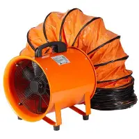 DUOKU Ventilateur Portable - - BT-SHT16A-U(D)10 - 900W - 5175 CFM - 2 Vitesses
