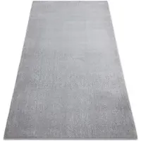 Rugsx Tapis moderne lavable LATIO 71351060 argent 60x115 cm