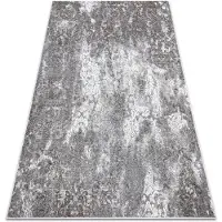 Rugsx Tapis NOBLE moderne 6773 45 Ornement vintage - Structural deux niveaux de molleton gris 120x170 cm