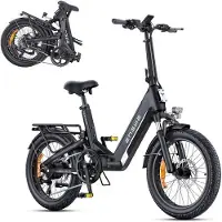 ENGWE Vélo électrique pliable - - L20 3.0 Boost - Batterie amovible 48 V 13,5 Ah - Autonomie 135 km - Noir