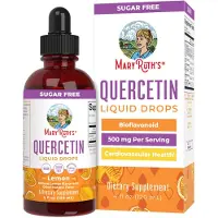 MaryRuth's MaryRuth's, Gouttes Liquides de Quercétine, Citron, 4 fl oz (120 ml)