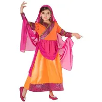 Morph Kids Genie Costume Filles Genie Costume Enfants Filles Bollywood Tenue Medium