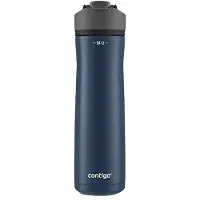 CONTIGO Bouteille d'eau en acier inoxydable Cortland Chill 2.0 24oz, Isolée sous vide, Anti-fuites