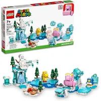 LEGO Ensemble d'extension Super Mario Fliprus Snow Adventure 71417 Jouet pour enfants combiner avec le Pack de d marrage avec Freezie et Baby