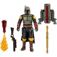 Star Wars Figurine Boba Fett de luxe de 10 cm et 4 accessoires Epic Hero Series, jouets pour gar ons et filles de 4 ans et plus