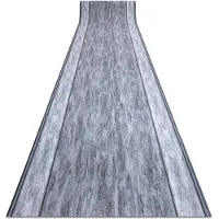Rugsx TAPIS DE COULOIR antidérapant RAMA gris 80cm 80x300 cm