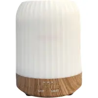 Jojomino Humidificateur d'air à lumière LED 250 ml, diffuseur d'huiles essentielles silencieux USB, brumisateur nocturne, appareil d'aromathérapie, B