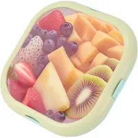 Torribaly Boîte de rangement réutilisable pour avocat et oignons, 8 pouces, pour fruits, légumes et fruits