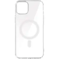 Swissten Clear Jelly MagStick Coque transparente pour iPhone 12 Mini (Apple iPhone 12 mini), Coque pour téléphone portable, Transparent