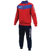 Givova Visa Tracksuit Rouge,Noir 4 Years Garçon