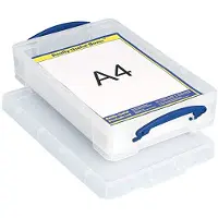 Really Useful Bo?te de rangement en plastique Box 4 litres 14 58 x 10 14 x 3 38
