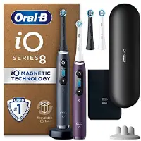 Oral-B Brosse à dents électrique iO8 pour adultes avec écran couleur interactif