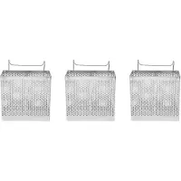 Semoic 3X Porte-Baguettes En Acier Inoxydable Panier de Séchage de Couverts Suspendu ÉGouttoir de Vaisselle avec Crochets Ustensile de Cuisine (A)