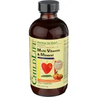 ChildLife Essentials, Essentials, Multi Vitamines et Minéraux, Orange/Mangue Naturelle, 8 fl oz (237 ml)